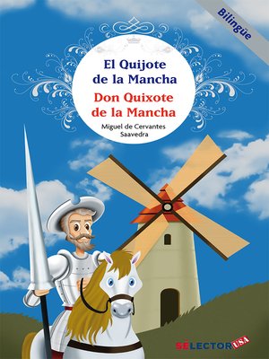 cover image of Quijote de la mancha (bilingüe)